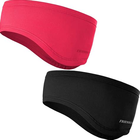 The Friendly Swede Ear Warmer Headband for Women and Men – 2-Pack, Sports Headband for Outdoors ...