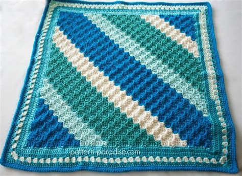 Casserole Crochet Blanket [C2C Free Pattern] - Your Crochet