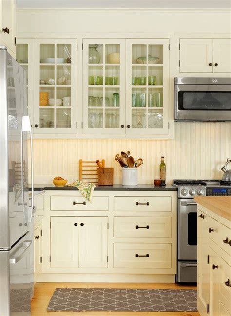 Recommendation Beadboard Kitchen Cabinets Bench Overhang Furniture | Ajax Giggmohrbrothers