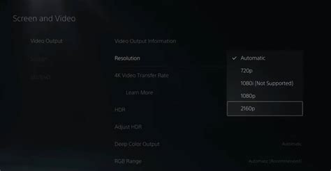 How To Change Resolution On PS5 & Improve Graphics - Player Assist ...