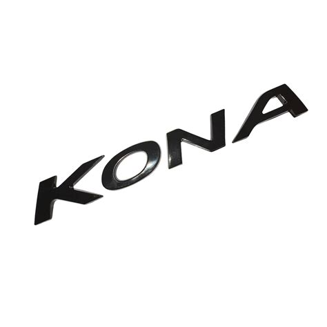 Hyundai "KONA" Rear Badge Replacement - Buy Online - 21 Overlays