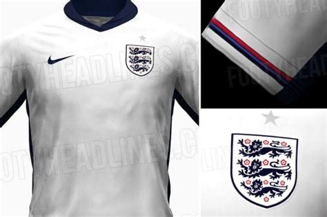 England's Euro 2024 kit 'leaked' as fans say 'best one in a long time' gives off 'Italia 90 ...