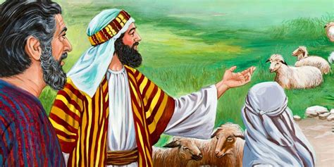 Jacob and Rachel | Bible Story | Jacob and rachel, Bible stories, Bible