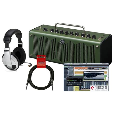 Yamaha THR10X HIGH GAIN 10 Watt (5W+5W) Stereo Amplifier w/ Headphones and Guitar Cable: Amazon ...