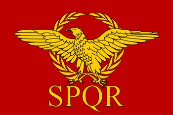 Ancient Roman Republic Flag | Extracted from Heaven's Fall - The Roman Revolution | Roman empire ...