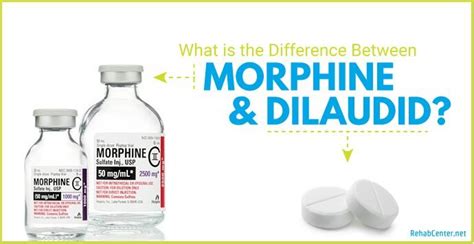 What is the Difference Between Morphine and Dilaudid?