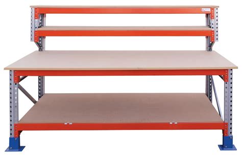 Ultimate Heavy Duty Workbench with 2 x Back Shelves | All Storage Systems