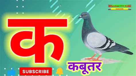 k se kabutar | ka se kabutar | k se kabutar kha se khargosh Hindi Bhaskar TV Kids | # ...