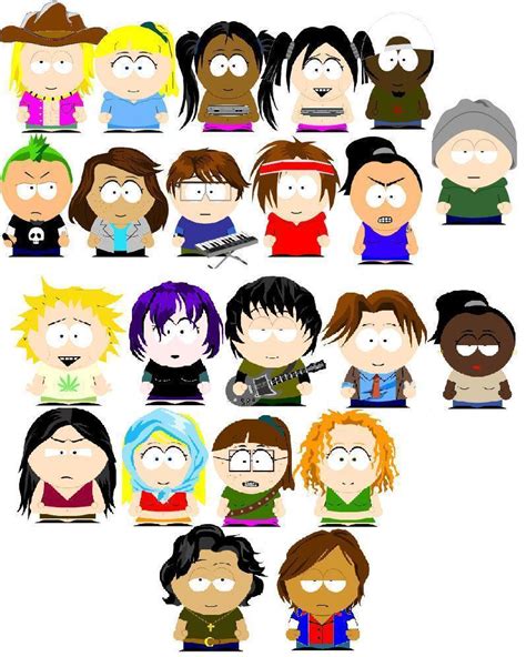 All Campers Drawn Like South Park - Total Drama Island Photo (10736237 ...