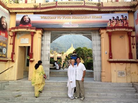 Visited the Parmarth Niketan ashram in Rishikesh, India. Our first ...