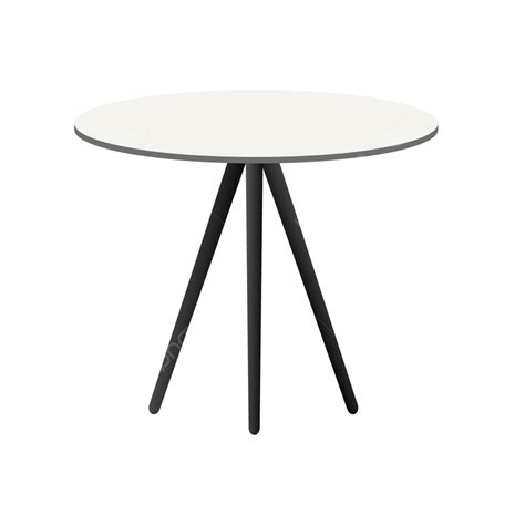 Isolated White Small Round Table, Table, Furniture, Round Table PNG and ...