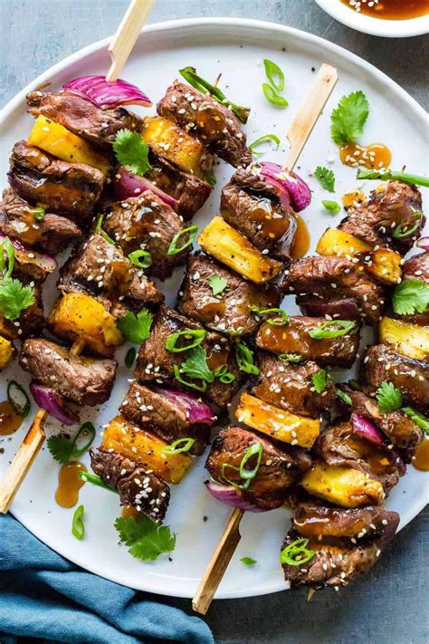 Teriyaki Beef Skewers | The Recipe Critic