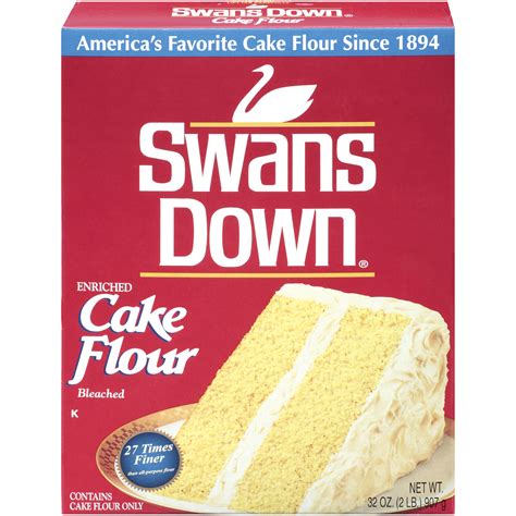 Swans Down Flour, Cake, Enriched, 32 oz (2 lb) 907 g