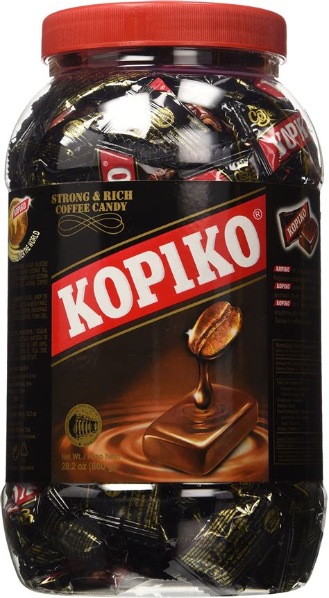 Buy Kopiko Coffee Candy In Jar 800g/28.2oz (Original Version) Online at desertcartEGYPT