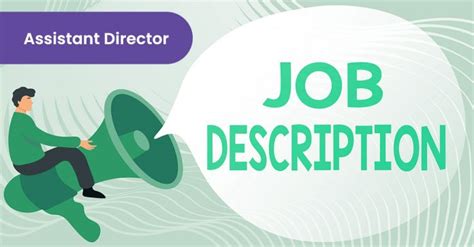 Assistant Director job description, Requirements and Salary