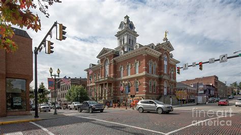 Athens County Ohio Courthouse Photograph by Brian Mollenkopf | Fine Art ...