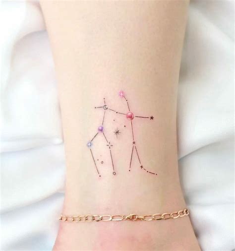 101 Best Gemini Constellation Tattoo Ideas You Have to See to Believe!