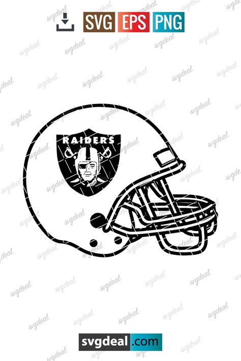 Free Raiders Helmet Svg - SVGDeal.com