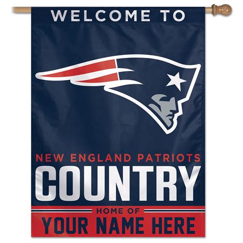 New England Patriots Personalized Gifts : New England Patriots Red ...