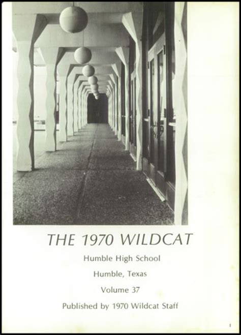 Explore 1970 Humble High School Yearbook, Humble TX - Classmates