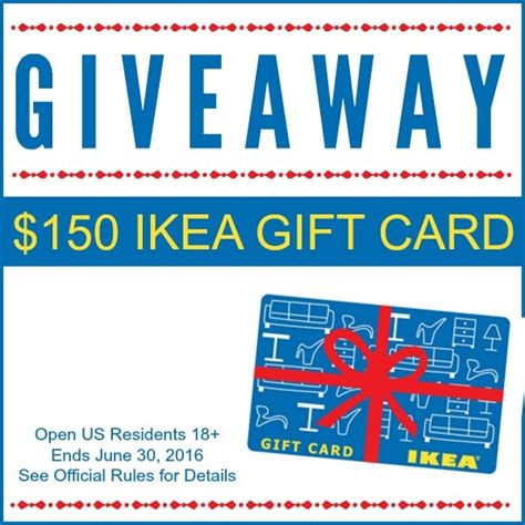 $150 IKEA Gift Card Giveaway - Diethood