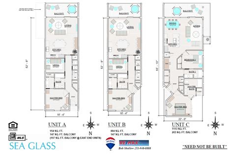 Renderings & Floor Plans - Sea Glass Gulf Shores Beachfront Condos