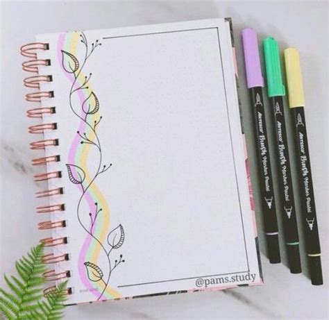 Bullet Journal Design Ideas