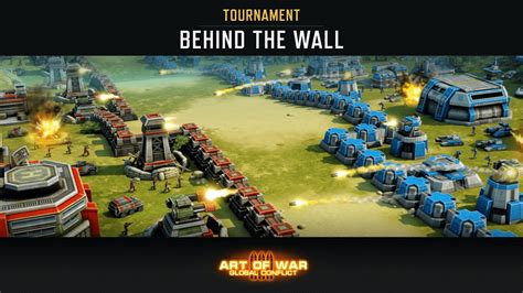 «BEHIND THE WALL» TOURNAMENT (Art of War 3 RTS) - YouTube