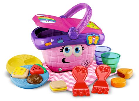 LeapFrog Shapes and Sharing Picnic Basket, Role-Play Toy for Kids - Walmart.com