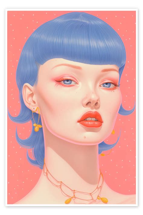 Crystal Eyes I print by DejaReve | Posterlounge