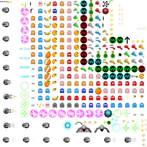 Mobile - Pac-Man Friends - Level Sprites - The Spriters Resource