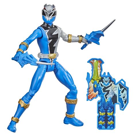 Power Rangers Dino Fury Blue Ranger 6-Inch Action Figure with Dino Fury Key - Walmart.com