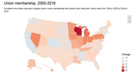 Union Membership Plummets in Most Right-To-Work States | Labor Relations Law Insider