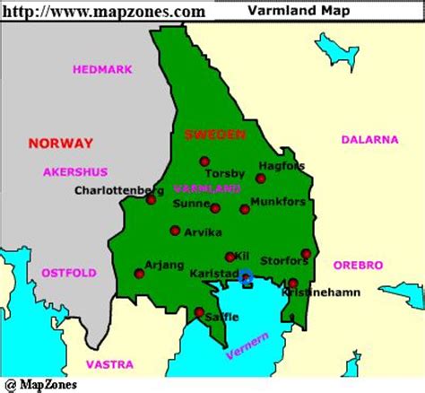 Varmland Sweden - paternal side Google Image Result for http://www.mapzones.com/citymap/sweden ...