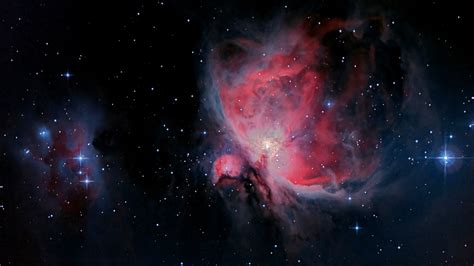 Fonds d'ecran 1366x768 Nébuleuse no espaço Orion Nebula Сosmos ...