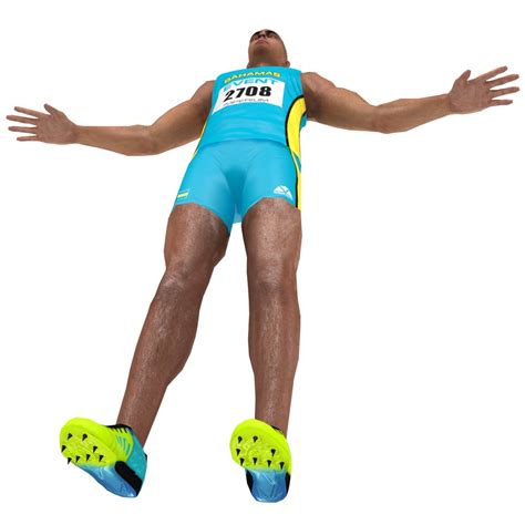 3D Sprinter Athlete - TurboSquid 1302409