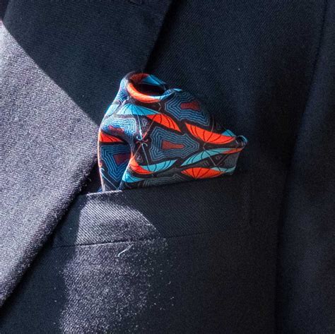 Winged Brolly Pocket Square - The Chap