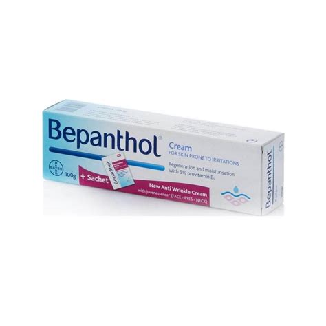 Bayer Bepanthol Cream for Skin Irritation 100gr & FREE Anti Wrinkle ...