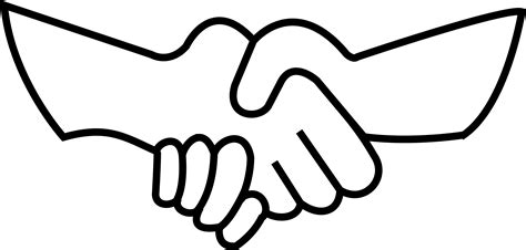 Clipart - Handshake 02