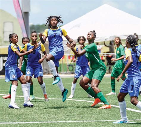 Impressive Display From Team Saint Lucia U-14 Girls in CFU Challenge Series - The Voice St ...