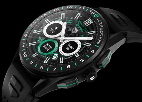 The New TAG Heuer Connected Golf Edition Watch