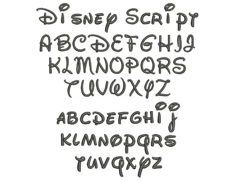 14 Lovely Disney Letter Stencils for All - Kitty Baby Love