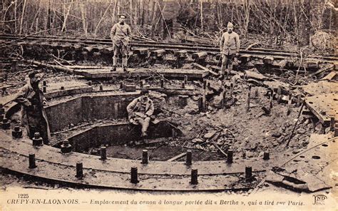 WW1 Paris Gun, Hostile Shell Hit on CREPPY Emplacement 1 | Flickr