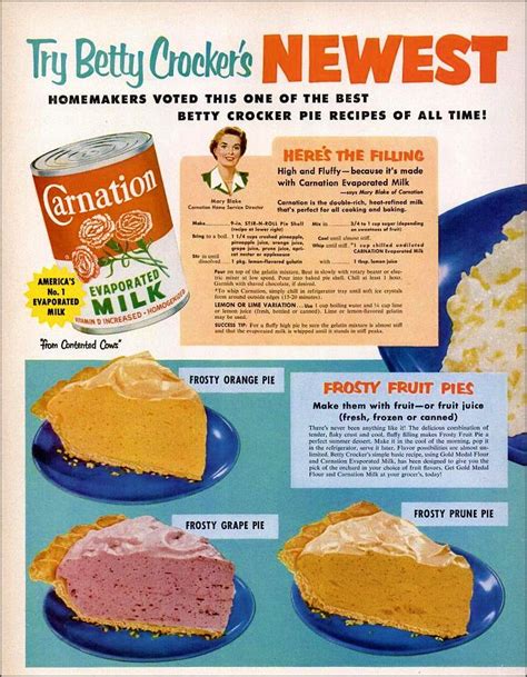 Carnation Milk featuring Betty Crocker Frosty Fruit Pies r… | Flickr