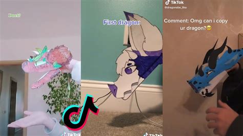 Dragon Puppet Crafts - Paper Dragon TikTok Compilation #5 - YouTube