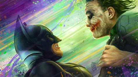 Joker And Batman Are Fighting HD Joker Wallpapers | HD Wallpapers | ID #61185