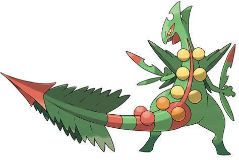 Mega Sceptile Art - Pokémon Omega Ruby and Alpha Sapphire Art Gallery