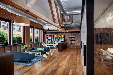 Wonderful Warehouse: Office space that was originally a warehouse has been transformed into a ...