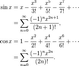 c - Working on code to calculate cosine with factorial sum - Stack Overflow