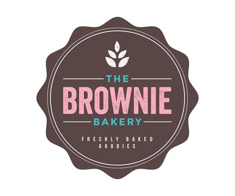 Bakery logo design, Bakery logo, Brownie shop